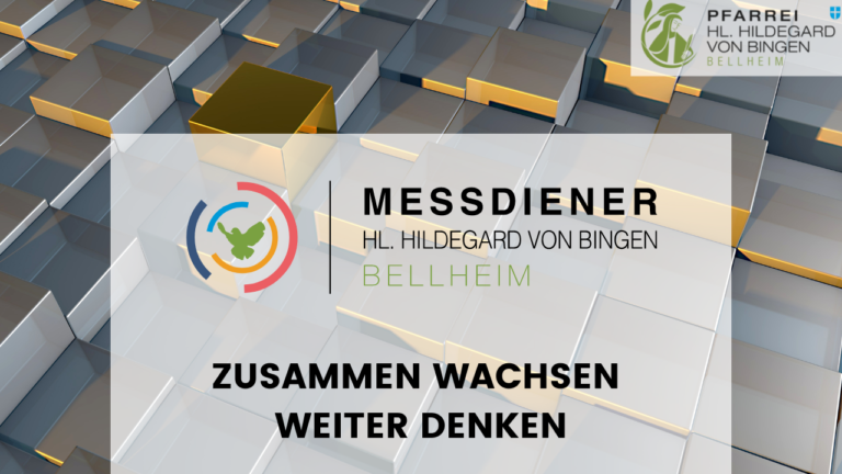 Zusammen Wachsen – Weiter Denken: Messdiener der Pfarrei Bellheim