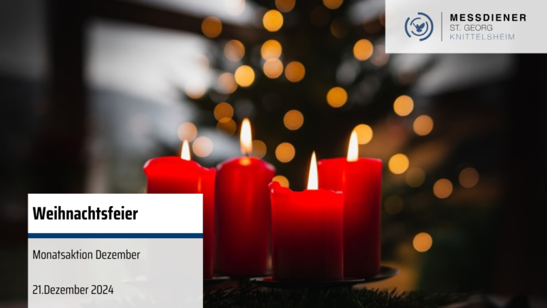 Einladung zur Weihnachtsfeier 2024